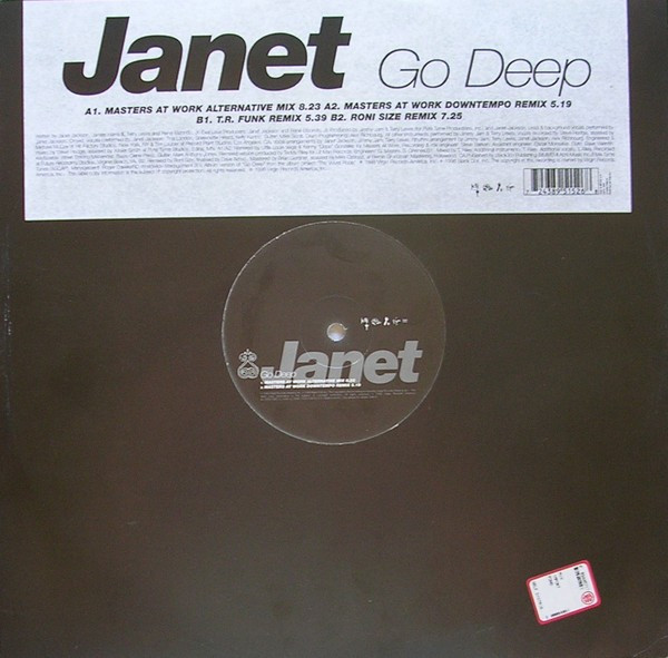 Janet Jackson - Go Deep | Virgin (VSTX 1680)