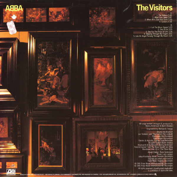ABBA - The Visitors | Atlantic (XSD 19332) - 2 ABBA - The Visitors | Atlantic (XSD 19332) - 2