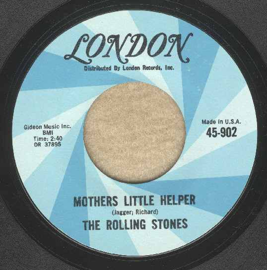 The Rolling Stones - Mother's Little Helper / Lady Jane | London Records (45-902) - 2