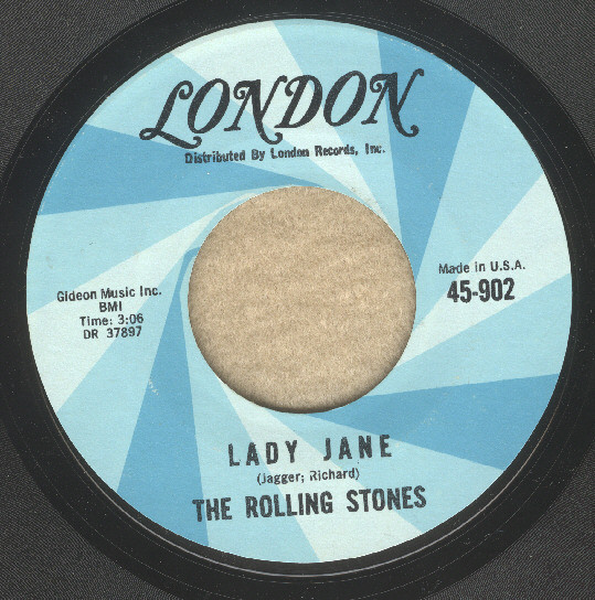 The Rolling Stones - Mother's Little Helper / Lady Jane | London Records (45-902) - 3