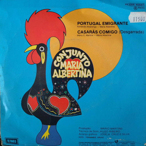 Conjunto Maria Albertina - Portugal Emigrante | EMI (11C008-40587) - 3
