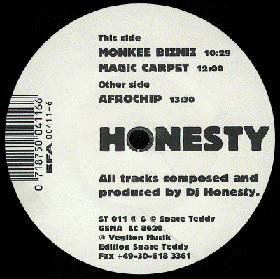 Honesty - Honesty EP | Space Teddy (ST 011) - main