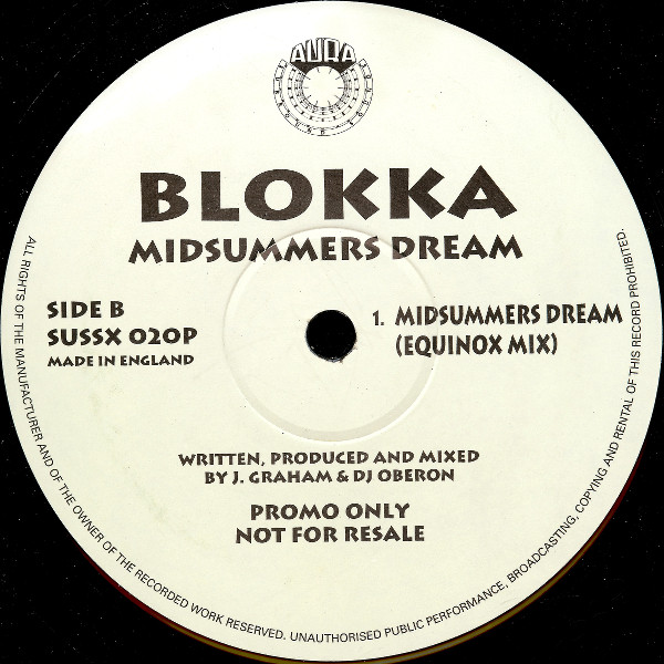 Blokka - Midsummers Dream | Aura Surround Sounds (SUSSX 020 P) - 2 Blokka - Midsummers Dream | Aura Surround Sounds (SUSSX 020 P) - 2