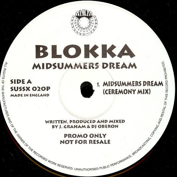 Blokka - Midsummers Dream | Aura Surround Sounds (SUSSX 020 P) - main Blokka - Midsummers Dream | Aura Surround Sounds (SUSSX 020 P) - main