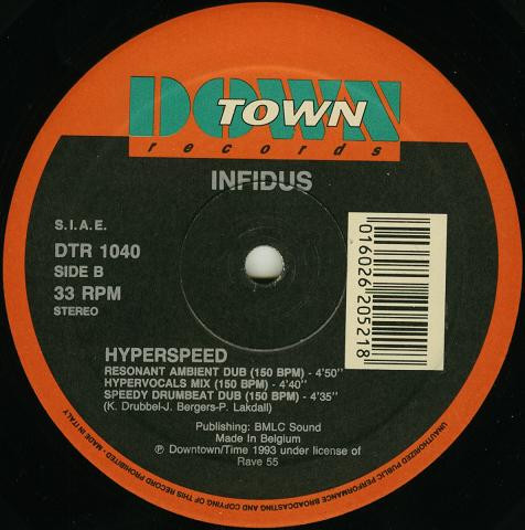 Infidus - Hyperspeed | Downtown (DTR 1040) - main