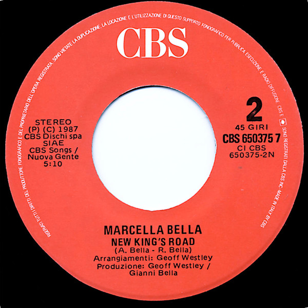 Marcella Bella - Tanti Auguri | CBS (CBS 650375 7) - 4