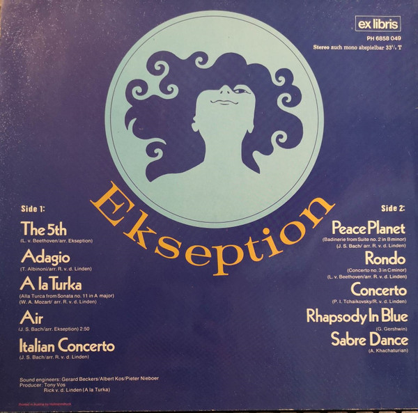 Ekseption - The Best Of Ekseption - Ekseptional Classics | Ex Libris (PH 6858 049) - 2 Ekseption - The Best Of Ekseption - Ekseptional Classics | Ex Libris (PH 6858 049) - 2