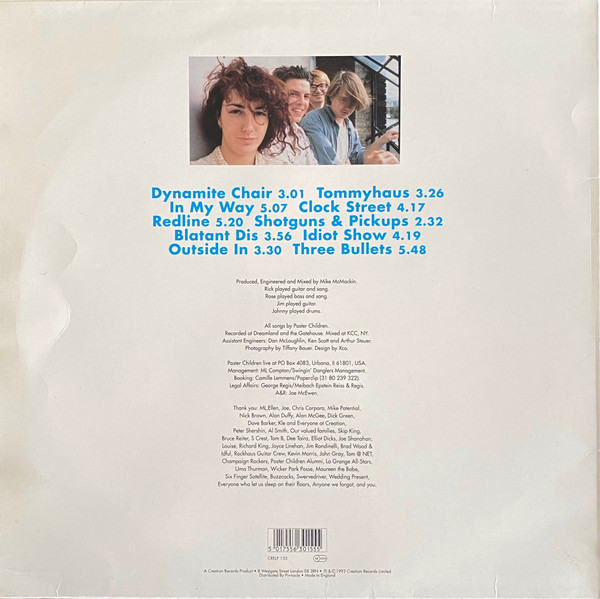 Poster Children - Tool Of The Man | Creation Records (CRELP 155) - 2 Poster Children - Tool Of The Man | Creation Records (CRELP 155) - 2