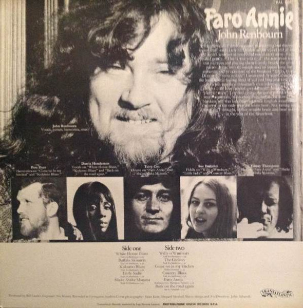 John Renbourn - Faro Annie | Transatlantic Records (TRAL 5247) - 2 John Renbourn - Faro Annie | Transatlantic Records (TRAL 5247) - 2