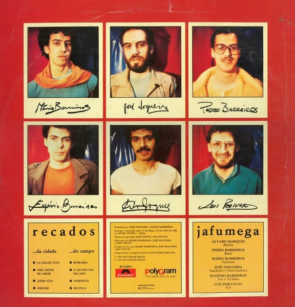 Jáfu'Mega - Recados | Polydor (813 522-1) - 2
