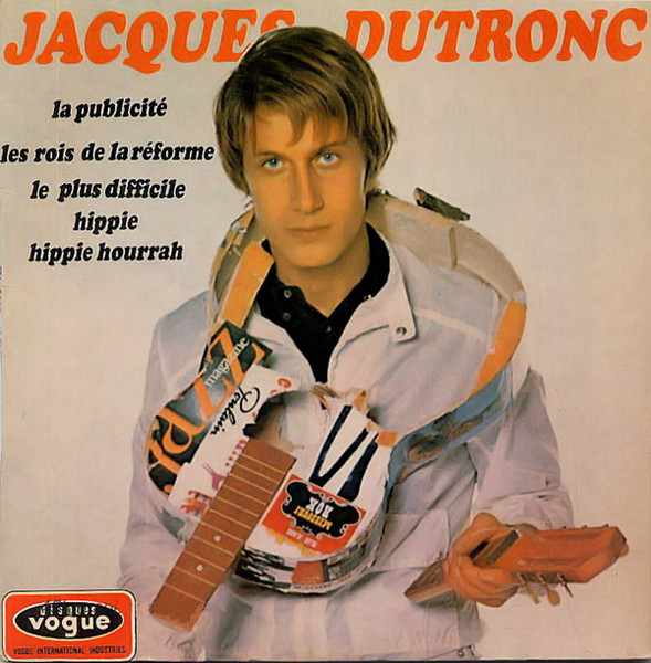 Jacques Dutronc - La Publicité | Disques Vogue (EPL. 8587) - main Jacques Dutronc - La Publicité | Disques Vogue (EPL. 8587) - main