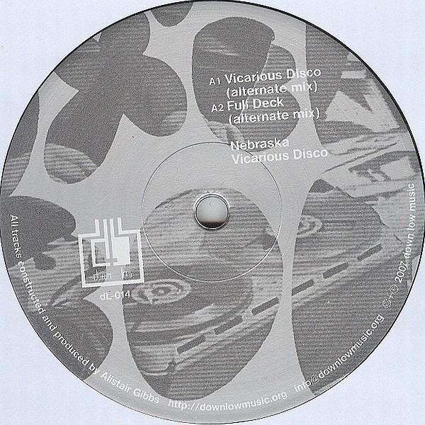 Nebraska - Vicarious Disco | Down Low Music (dL-014)
