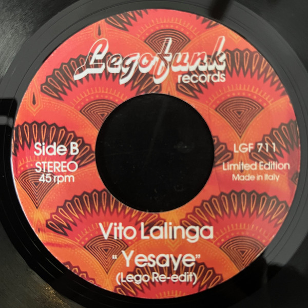 Vito Lalinga - Yesaye | Legofunk Records (LGF 711) - 2 Vito Lalinga - Yesaye | Legofunk Records (LGF 711) - 2