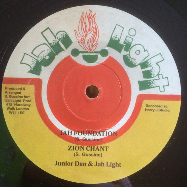 Junior Dan & Jah Light - Jah Foundation | Jah light (JL1001) - main