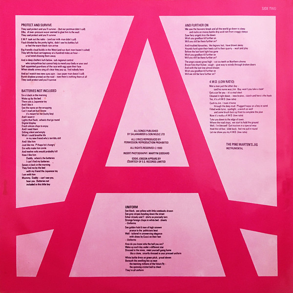 Jethro Tull - A | Chrysalis (6399 098) - 4