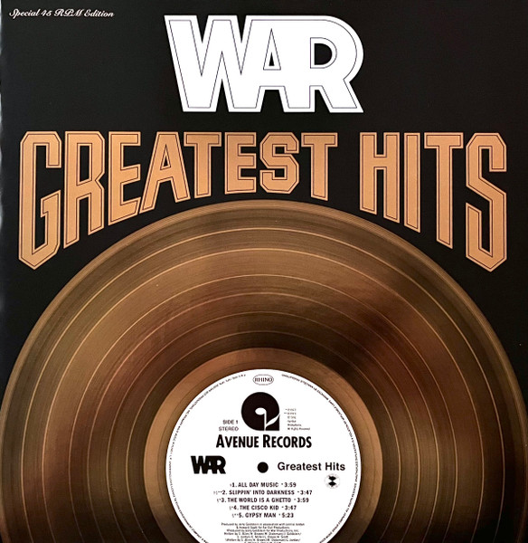 War - Greatest Hits | Analogue Productions (APP 149-45)