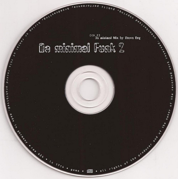 Steve Bug - Da Minimal Funk 2 | Raw Elements (raw 624-2) - 4 Steve Bug - Da Minimal Funk 2 | Raw Elements (raw 624-2) - 4