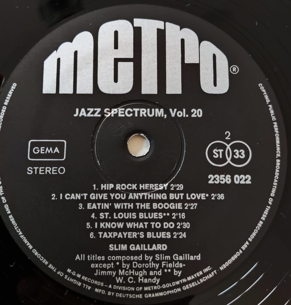 Jazz Spectrum Vol. 20