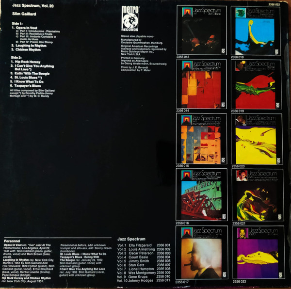 Jazz Spectrum Vol. 20