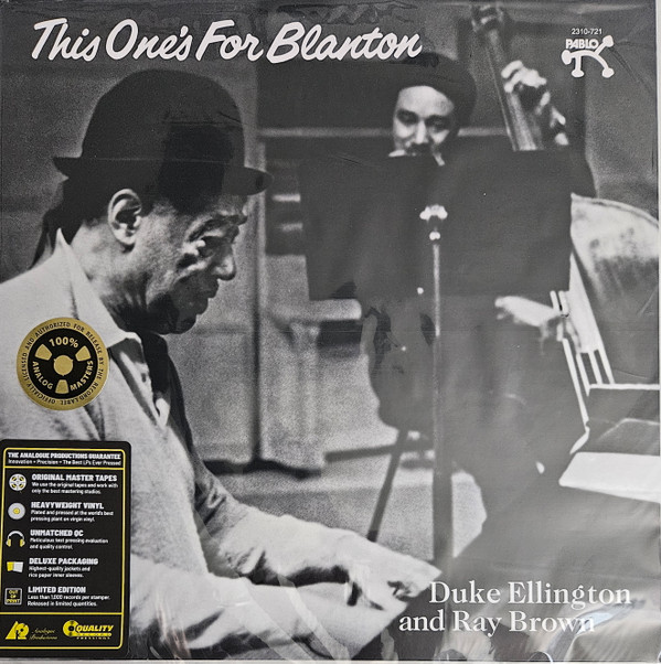 Duke Ellington - Ray Brown - This One's For Blanton | Analogue Productions (APJ 154) - main