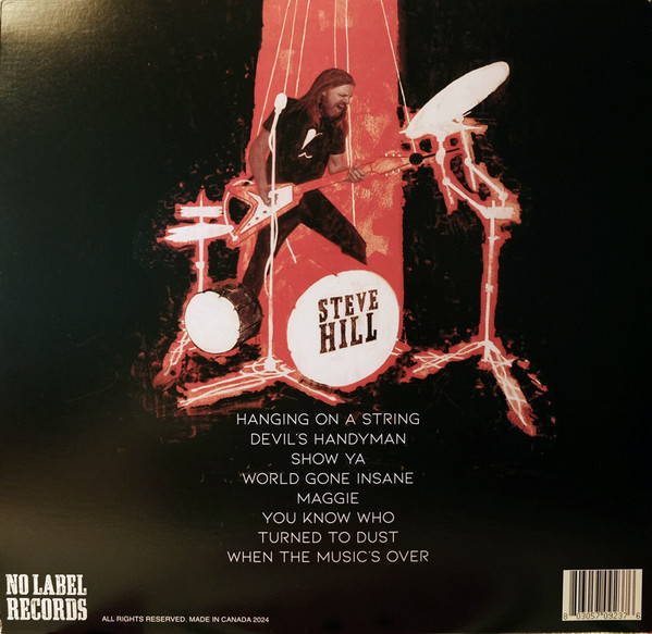 Steve Hill - Hanging On A String | No Label Records (NLR 123) - 2 Steve Hill - Hanging On A String | No Label Records (NLR 123) - 2