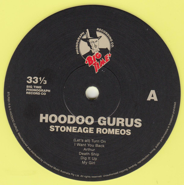Hoodoo Gurus - Stoneage Romeos | Universal Music (BTLP001) - 3