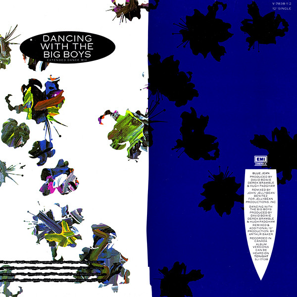 David Bowie - Blue Jean | EMI America (V-7838-1/2) - 2 David Bowie - Blue Jean | EMI America (V-7838-1/2) - 2