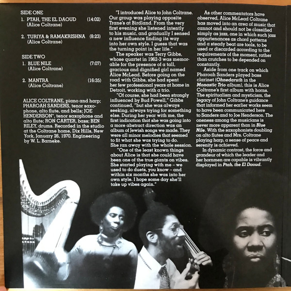 Alice Coltrane - Ptah, The El Daoud | Audio Clarity (ACL0075) - main