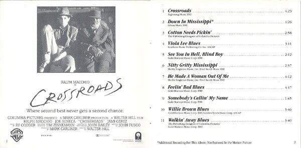 Ry Cooder - Crossroads - Original Motion Picture Soundtrack | Warner Bros. Records (925 399-2) - 3 Ry Cooder - Crossroads - Original Motion Picture Soundtrack | Warner Bros. Records (925 399-2) - 3