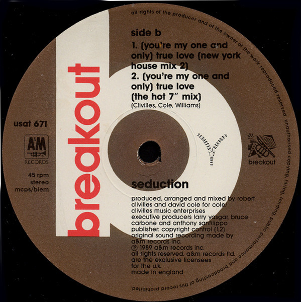 Seduction - (You're My One And Only) True Love | Breakout (usat 671) - 4 Seduction - (You're My One And Only) True Love | Breakout (usat 671) - 4