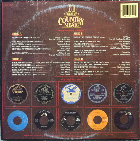 Various - 60 Years Of Country Music | RCA Victor (CPL2-4351) - 3