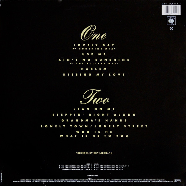 Bill Withers - Lovely Days | CBS (463252 1) - 2 Bill Withers - Lovely Days | CBS (463252 1) - 2
