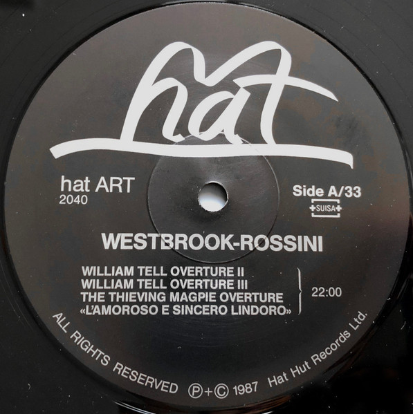 Mike Westbrook - Gioacchino Rossini - Westbrook-Rossini | hat ART (hat ART 2040) - 3 Mike Westbrook - Gioacchino Rossini - Westbrook-Rossini | hat ART (hat ART 2040) - 3