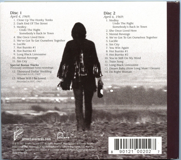 Gram Parsons With The Flying Burrito Bros - Gram Parsons Archives Vol 1 (Live At The Avalon Ballroom 1969) | Amoeba Records (AM0002) - 2