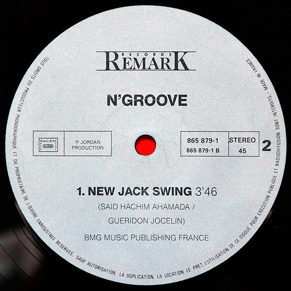 N'Groove - New Jack Swing | Remark Records (865 879-1) - 4 N'Groove - New Jack Swing | Remark Records (865 879-1) - 4