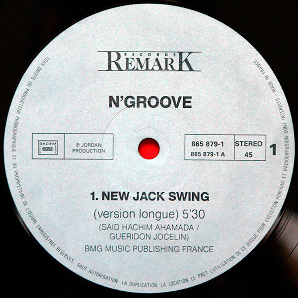 N'Groove - New Jack Swing | Remark Records (865 879-1) - 3 N'Groove - New Jack Swing | Remark Records (865 879-1) - 3