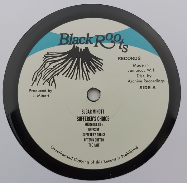 Sugar Minott - Sufferer's Choice | Black Roots (ARLP005) - 2