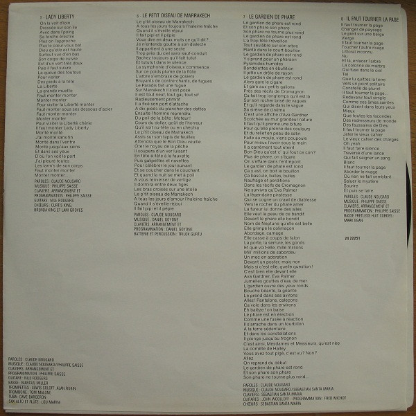 Claude Nougaro - Nougayork | WEA (24 22251) - 2 Claude Nougaro - Nougayork | WEA (24 22251) - 2