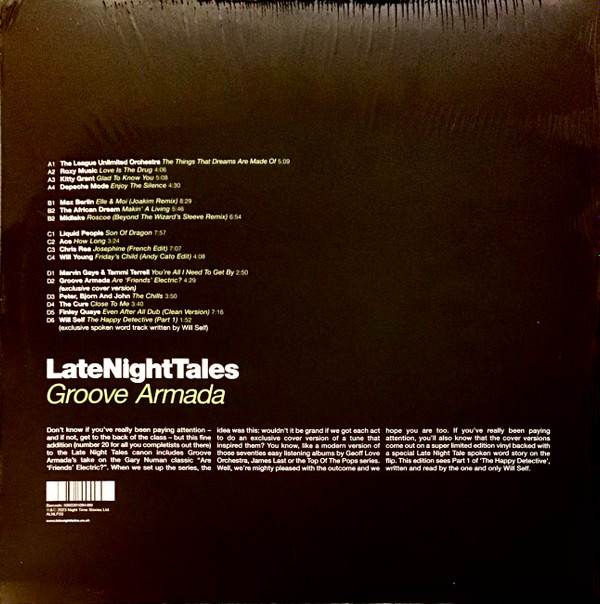 Groove Armada - LateNightTales | LateNightTales (ALNLP20) - 2 Groove Armada - LateNightTales | LateNightTales (ALNLP20) - 2
