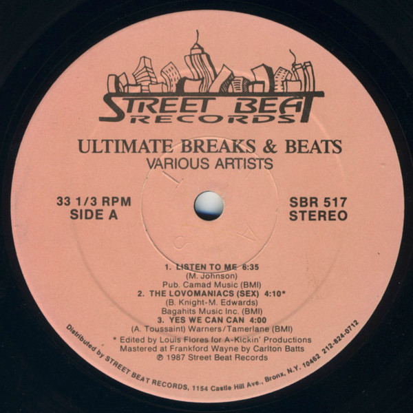 Various - Ultimate Breaks & Beats | Street Beat Records (SBR 517) - 3