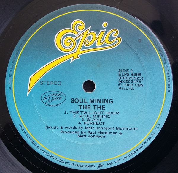 The The - Soul Mining | Epic (ELPS 4406) - 4