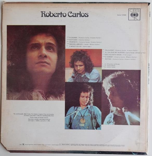 Roberto Carlos - Roberto Carlos | CBS (137835) - 2