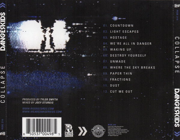 Dangerkids - Collapse | Rise Records (RISE216) - 2
