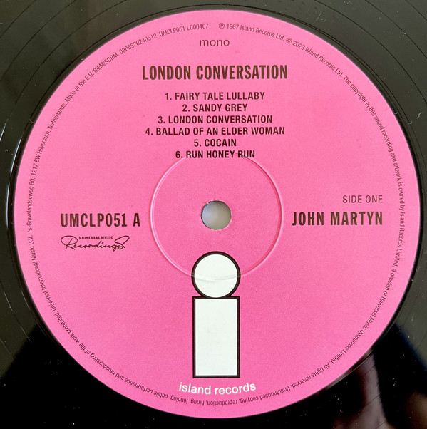 John Martyn - London Conversation | Universal Music Recordings (UMCLP051) - 2 John Martyn - London Conversation | Universal Music Recordings (UMCLP051) - 2