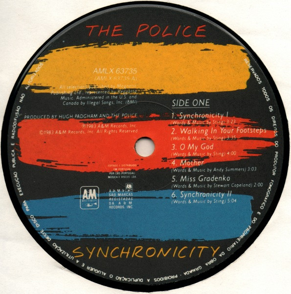 The Police - Synchronicity | A&M Records (AMLX 63735) - 3