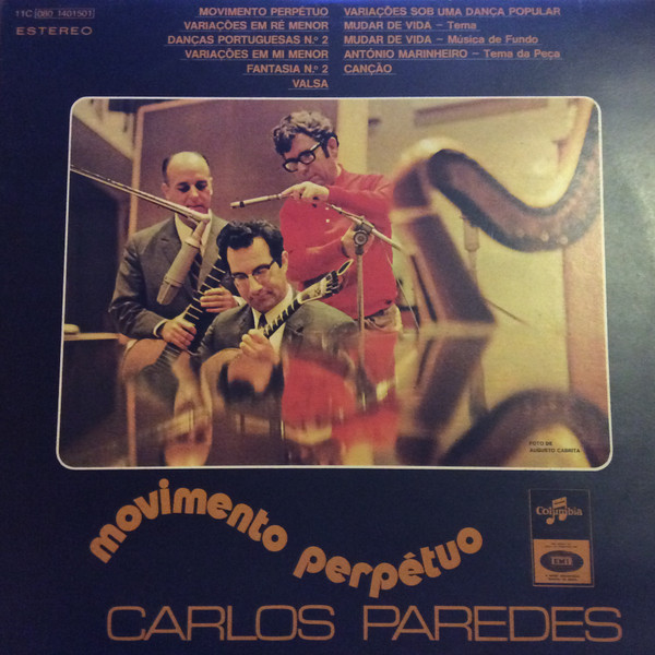 Carlos Paredes - Movimento Perpétuo | Columbia (11C 080 1401501) - main