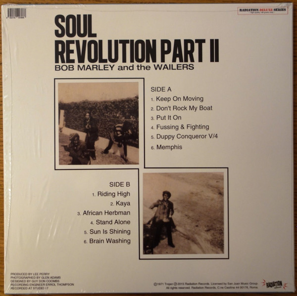 Bob Marley & The Wailers - Soul Revolution Part 2 | Radiation Reissues (RAD7004) - 3