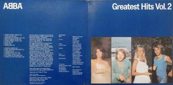 ABBA - Greatest Hits Vol. 2 | Atlantic (SD 16009) - 2 ABBA - Greatest Hits Vol. 2 | Atlantic (SD 16009) - 2