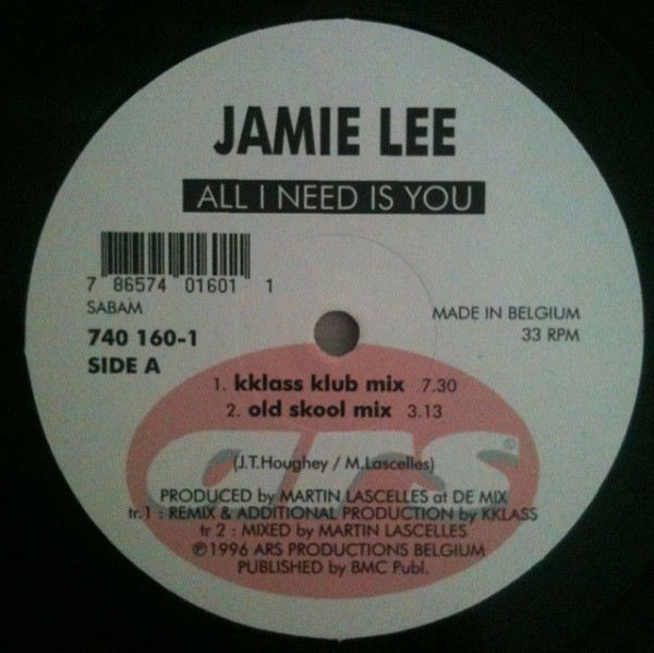 Jamie Lee - All I Need Is You | ARS (740 160-1)