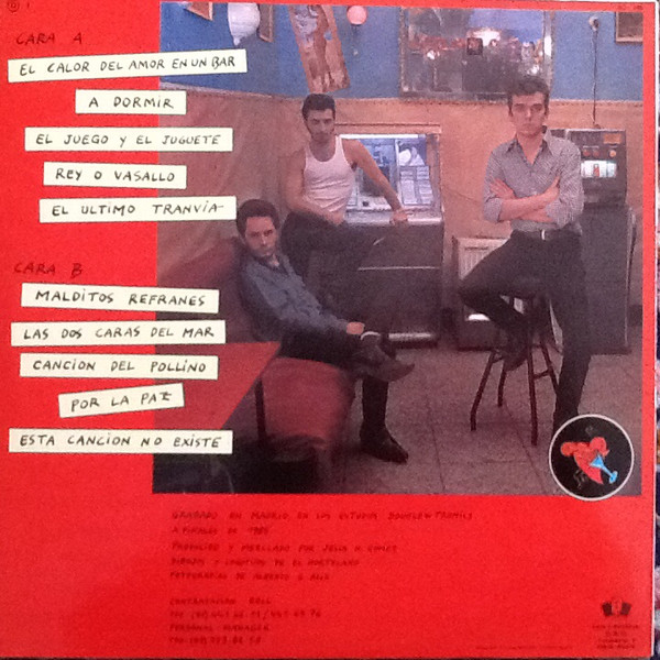 Gabinete Caligari - Al Calor Del Amor En Un Bar | 3 Cipreses (4C-148) - main
